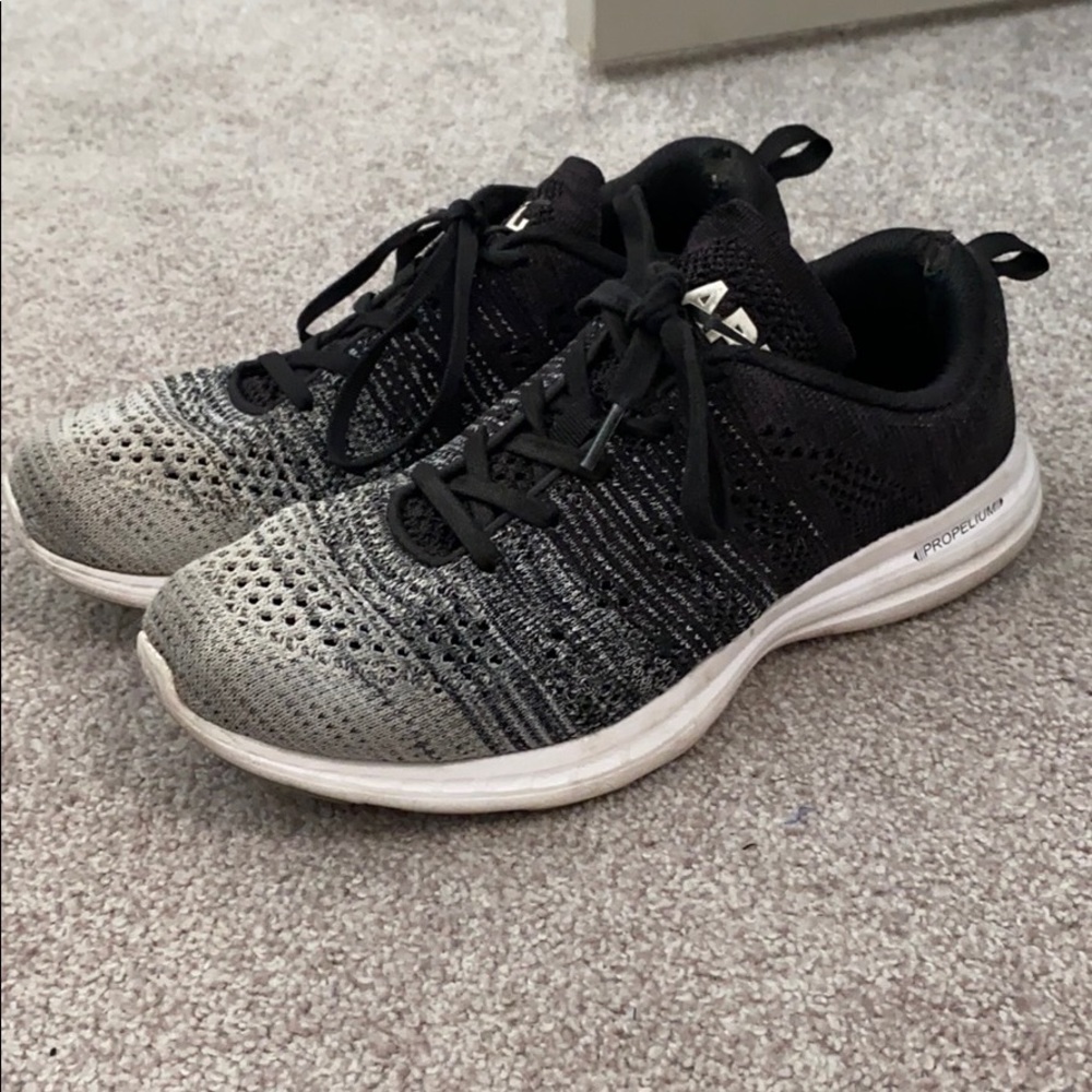 APL black and white sneaker